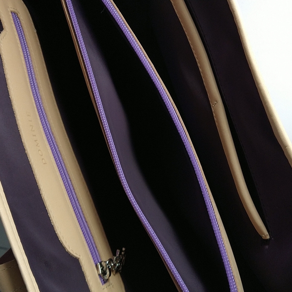 Dominie Luxury Isabella Canvas Shopper With Removable Clutch - Picture 6 of 8